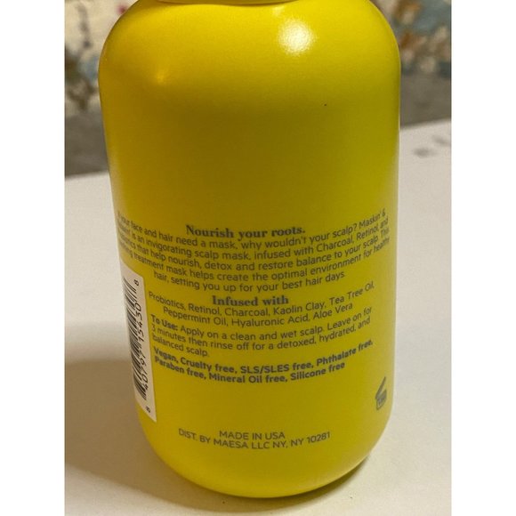 TPH By Taraji Maskin’ & Relaxin’ A Moisturizing Scalp Mask 4 oz 118 ml Full Size - Picture 5 of 5